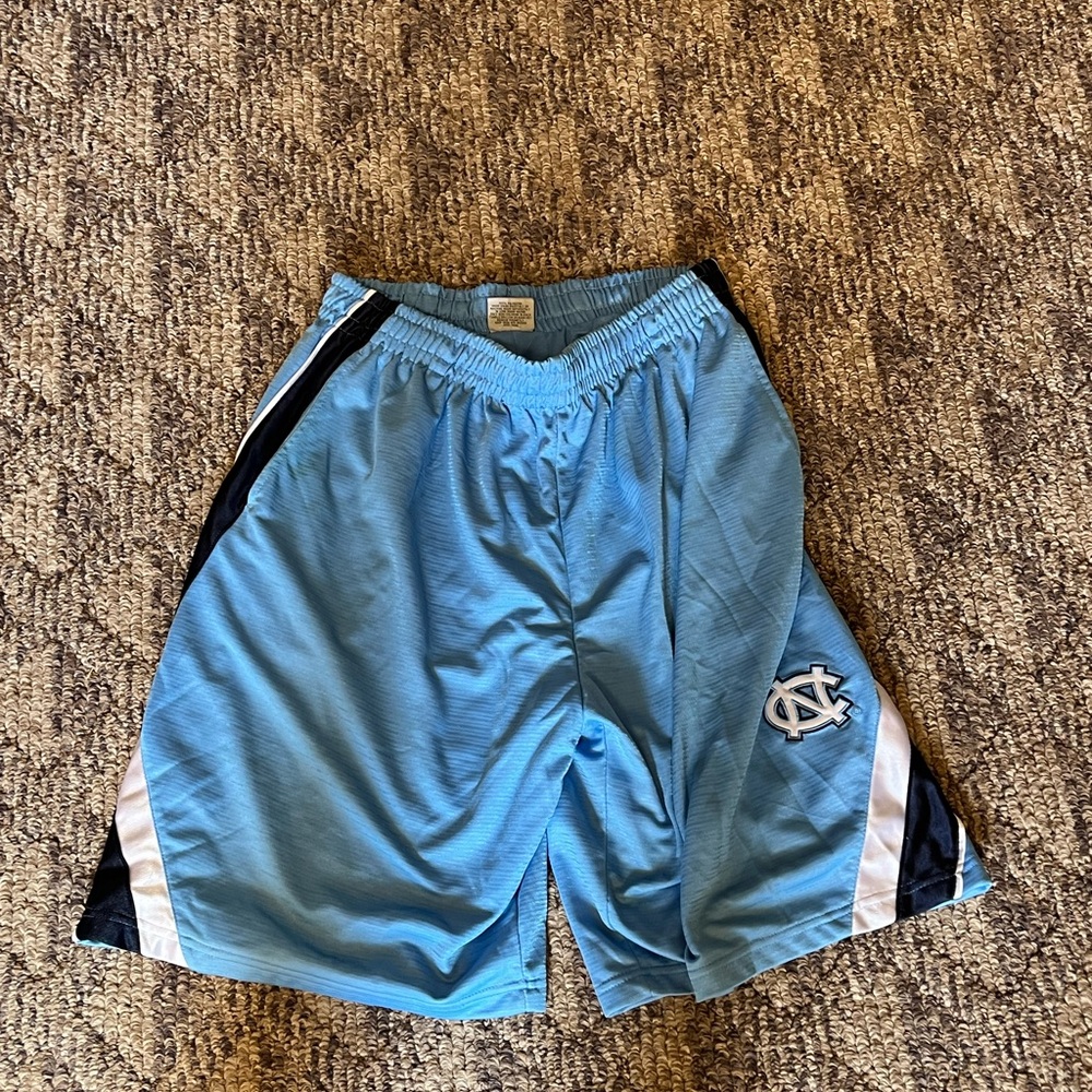 UNC North Carolina Men's Blue Athletic Shorts